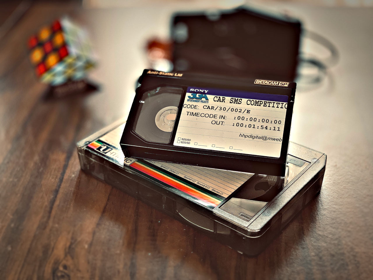 Betacam Tape U-matic Tape 